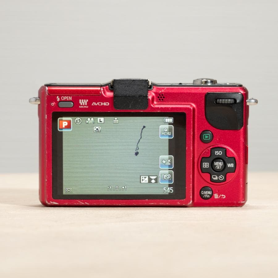 【写ルンです感覚のコンデジ】LUMIX DMC-GF2 32mm スマホ転送OK