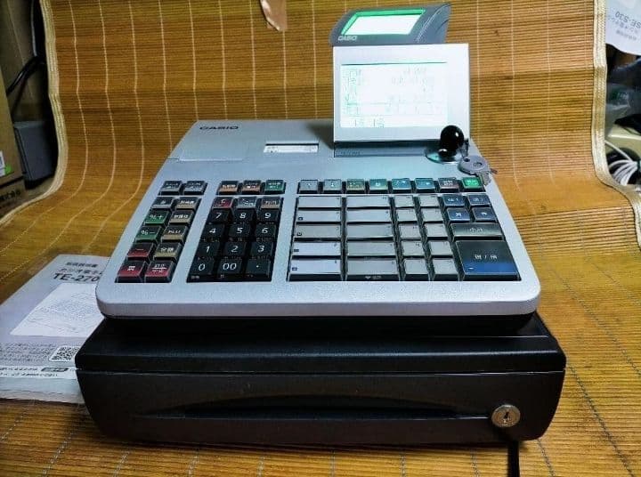 カシオレジスター　TE-2700　フル設定込み　PC連携　799777