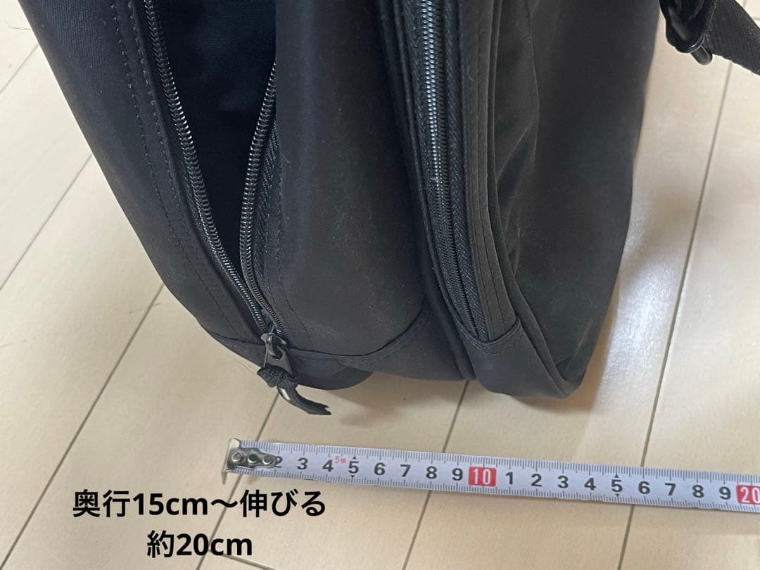【新品同様】黒 ナイロン ボストンバッグ 約50cm