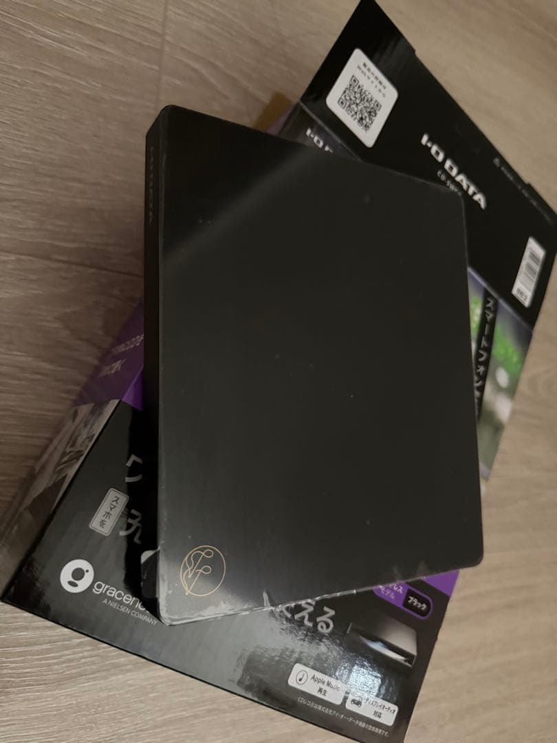 【ほぼ新品】CDレコ5s ブラック I-O DATA CD-5WEK スマホ用