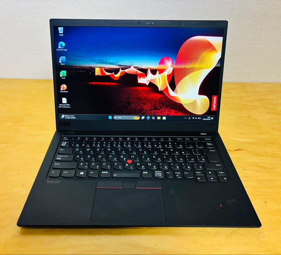 Windowsノート本体 ThinkPad X1 Carbon Gen8 LTE/office2024