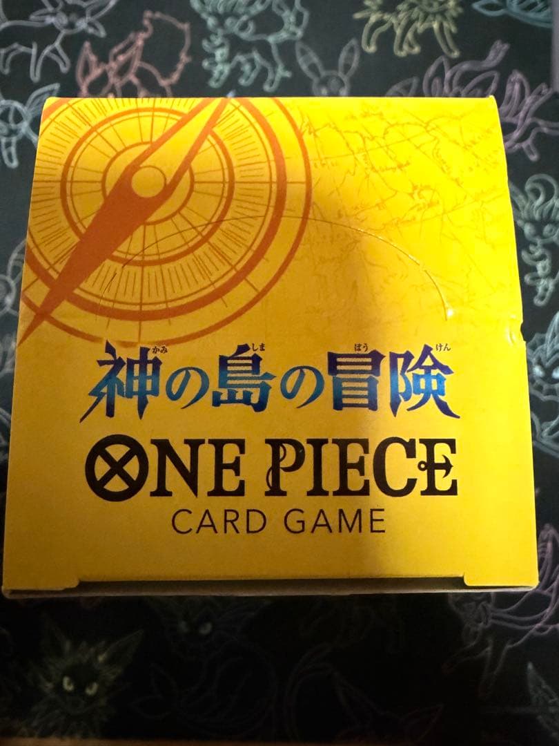 【匿名配送OK】未開封ワンピースカードゲーム、神ノ島の冒険、テープカット品