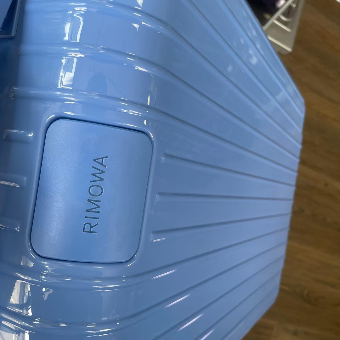 生涯保証 RIMOWA ESSENTIAL キャビン シーブルー 中美品外使用感