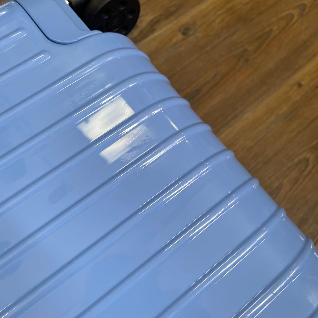 生涯保証 RIMOWA ESSENTIAL キャビン シーブルー 中美品外使用感