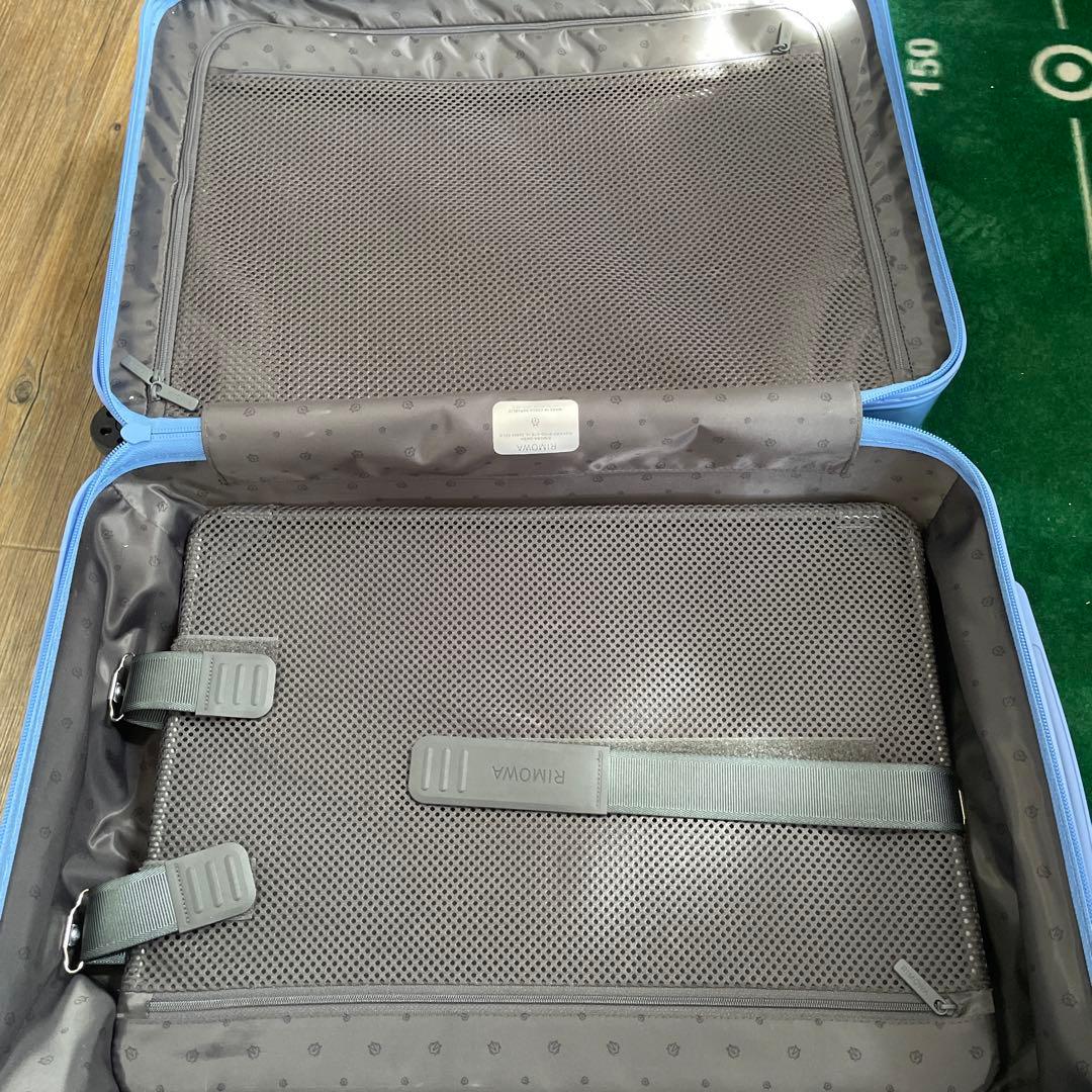 生涯保証 RIMOWA ESSENTIAL キャビン シーブルー 中美品外使用感