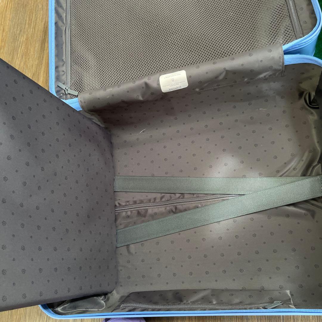 生涯保証 RIMOWA ESSENTIAL キャビン シーブルー 中美品外使用感