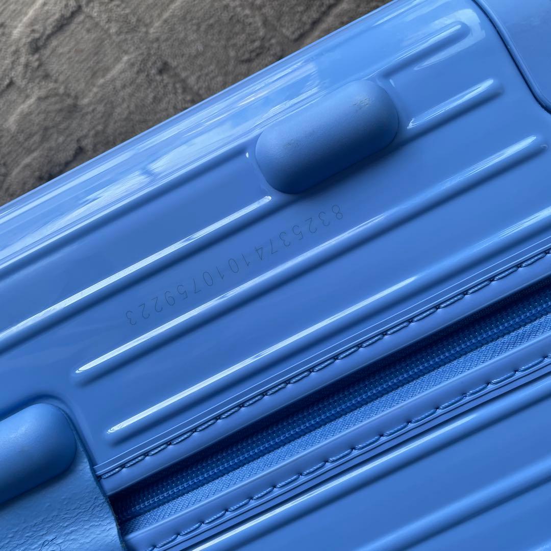 生涯保証 RIMOWA ESSENTIAL キャビン シーブルー 中美品外使用感