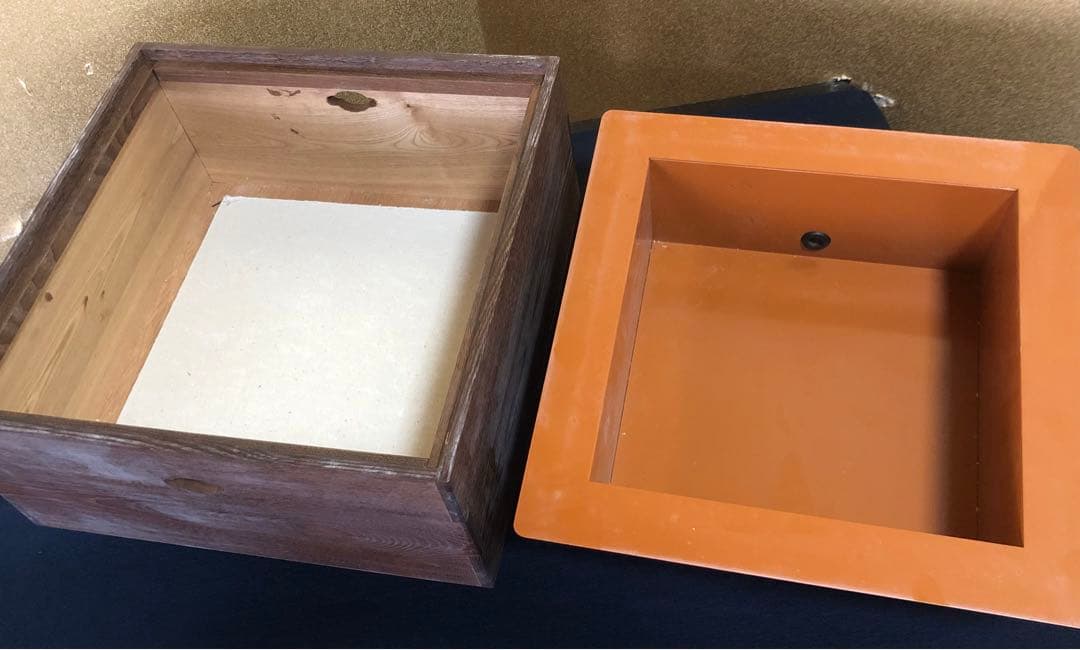 割引❗️《R》茶道具 桑置炉 コード穴付 元箱　260209け1