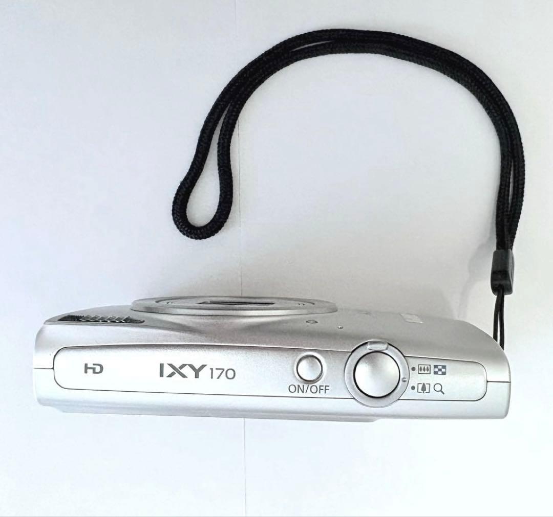 Canon キャノン IXY 170 HD PC2195 シルバー デジカメ