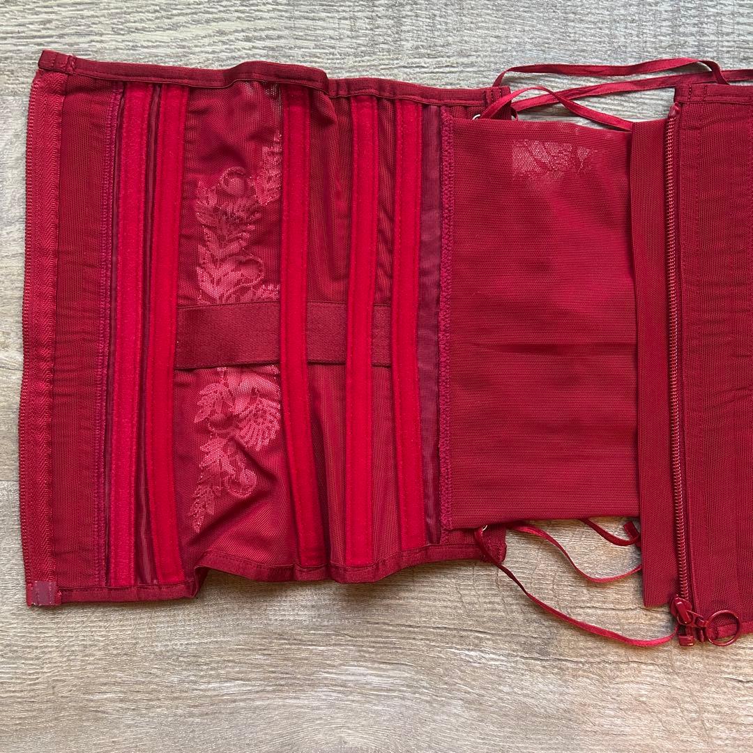 PinupCloset　元鈴木さんコルセット Sireneシレーヌ レッド　XS