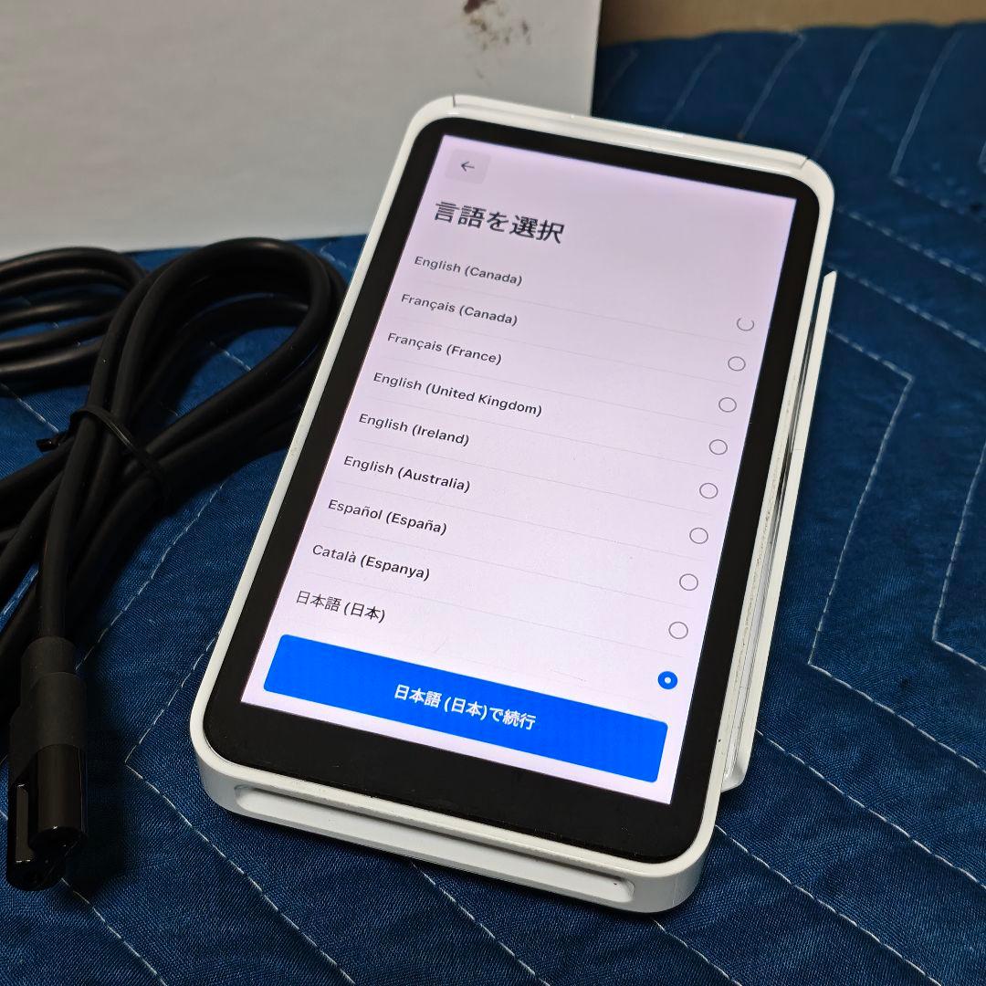 Square Terminal 本体・元箱・充電器 Square ターミナル
