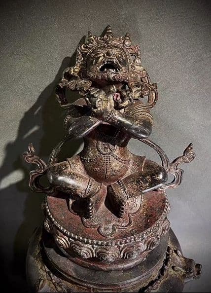 銅器 仏教 香炉  古美術 コレクション品 銅製 工芸品 彫刻装飾品置物