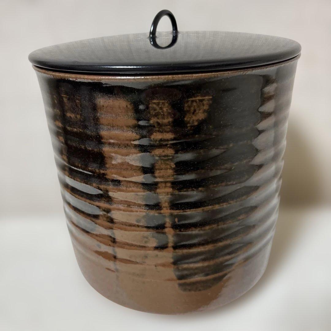 茶道具　古瀬戸水指　加藤唐三郎