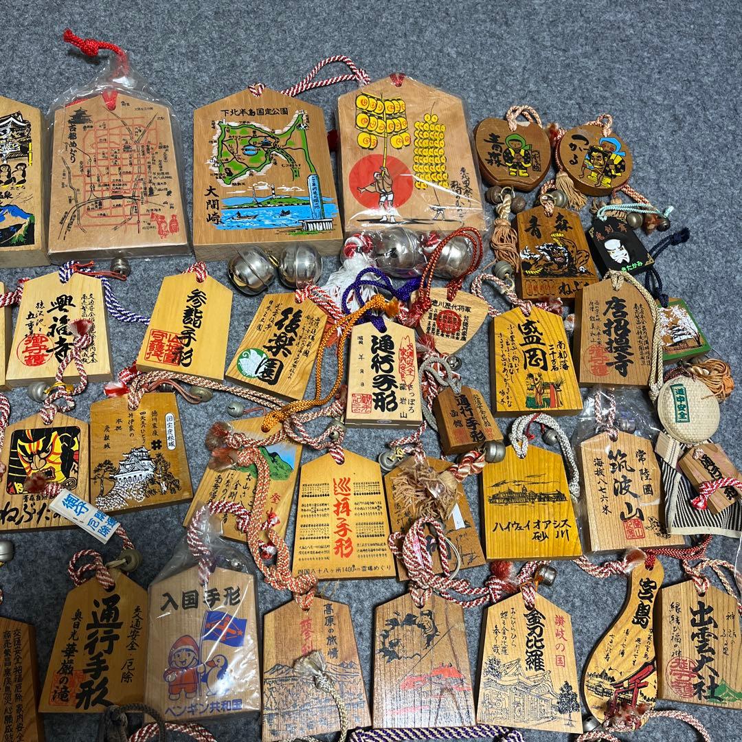 昭和レトロ　通行手形　お土産　木札　大量　まとめ売り