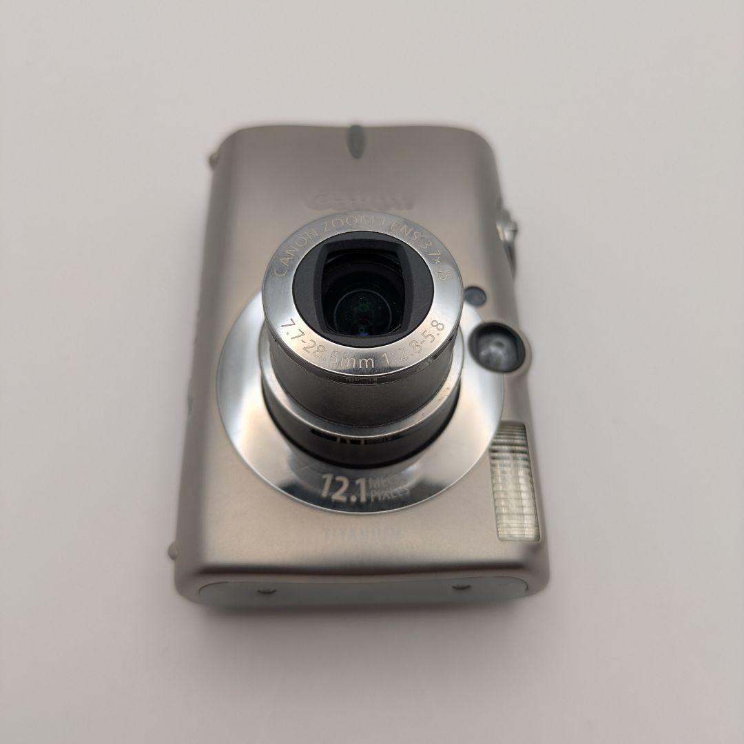 【美品・完全動作品】Canon IXY 2000 コンパクトチタン製デジカメ