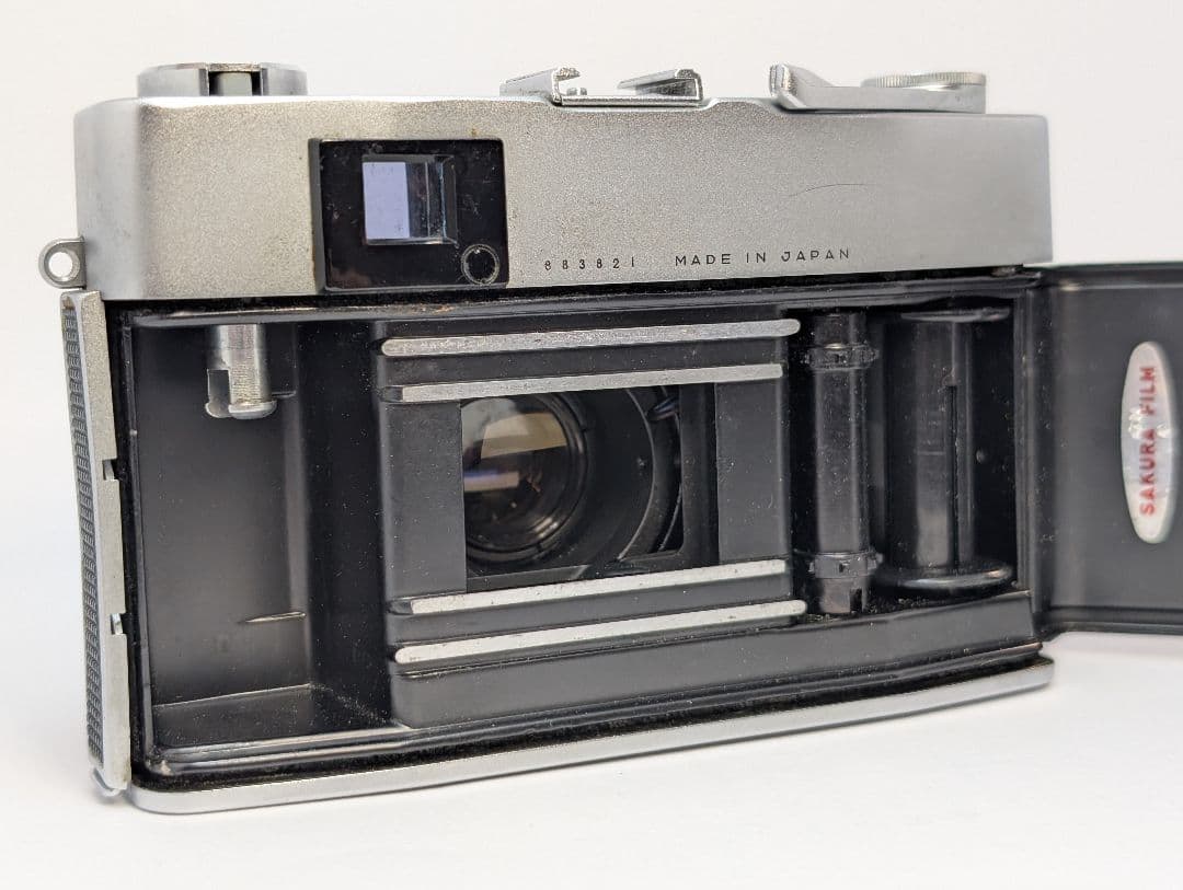 【動作OK】Konica SⅡ Hexanon 48mm F2【露出計反応あり】