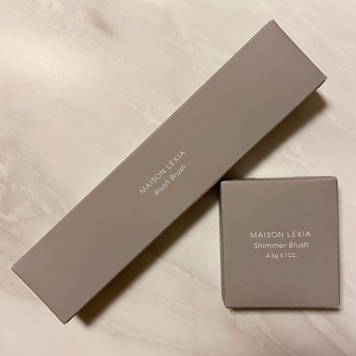 最終値下げ！ 【新品未開封】 メゾンレクシア チーク ブラシ 2点 セット