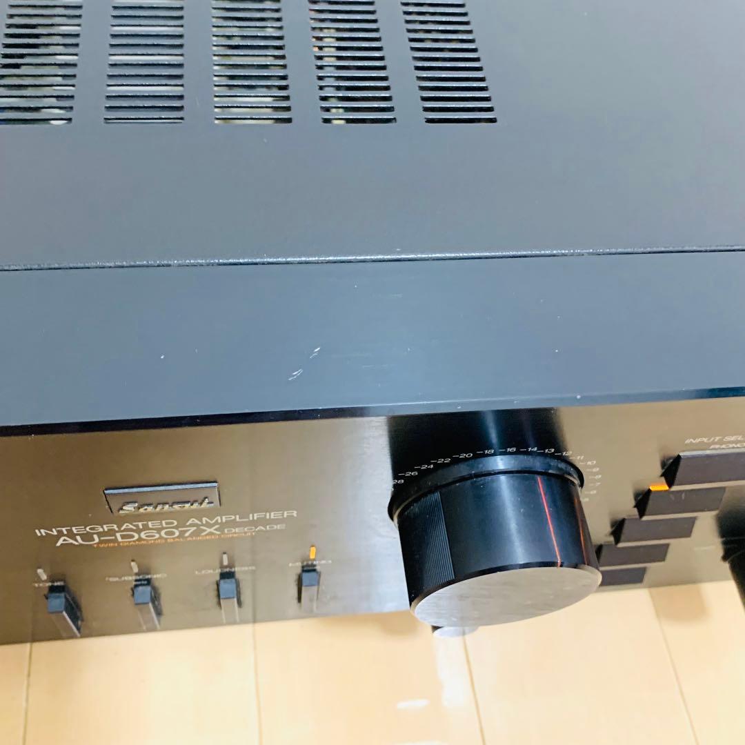 【美品】SANSUI サンスイ AU-D607X DECADE プリメインアンプ