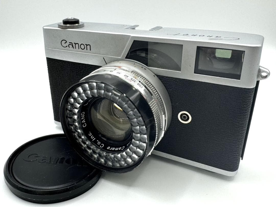 Canon キャノネット G-Ⅲ 45㎜ f1.7 フィルムカメラ ケース付き