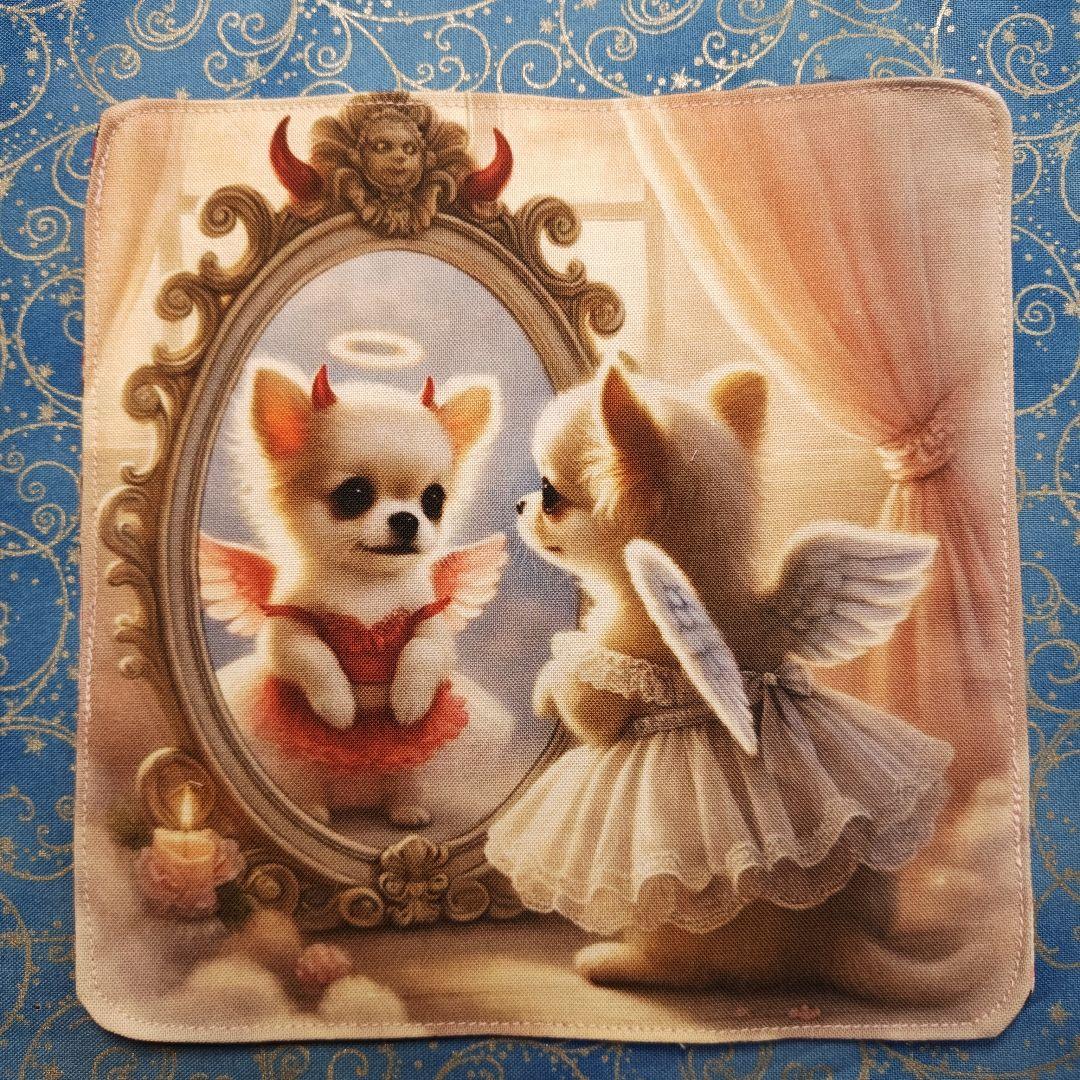 ちっちざる　ハンカチ　チワワちゃん柄　17枚