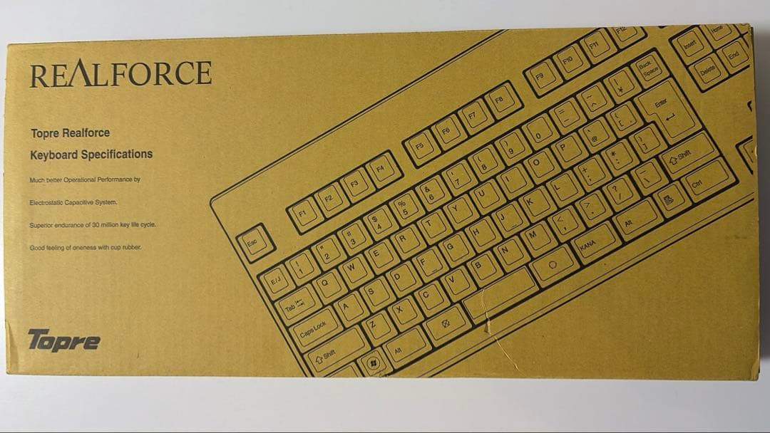 REALFORCE 108キー 変荷重