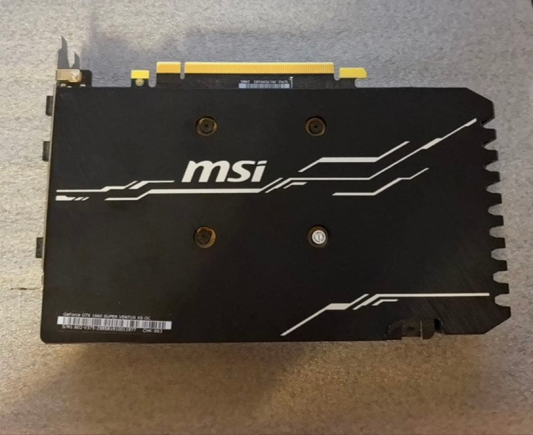 グラフィックボード・グラボ・ビデオカード MSI GEFORCE GTX 1660 super