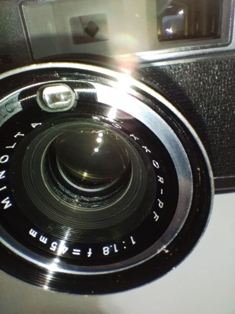 【美品・完動品】MINOLTA HI-MATIC 7s　フィルムカメラ　作例あり