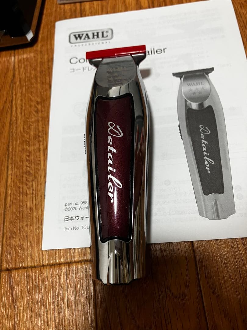 【正規品】WAHL コードレス バリカン Detailer