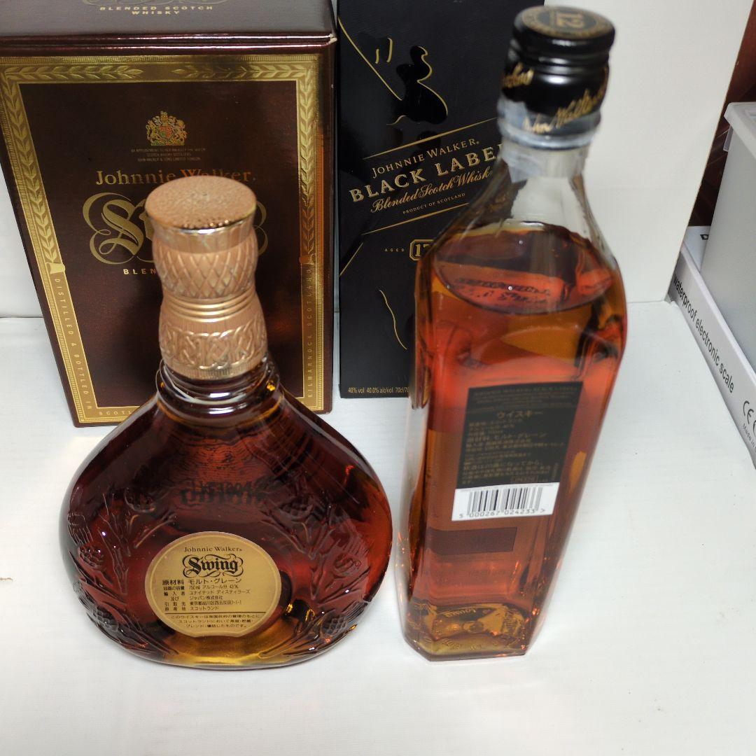 Johnnie Walker Swing & Black Label 12年