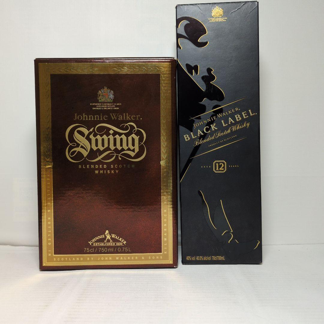 Johnnie Walker Swing & Black Label 12年