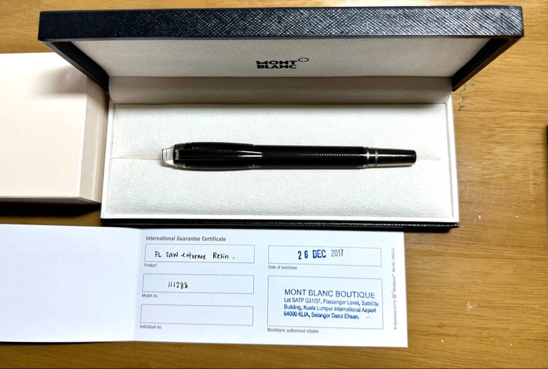 MONTBLANCスクリーンライター スターウォーカー エクストリーム中古品美品