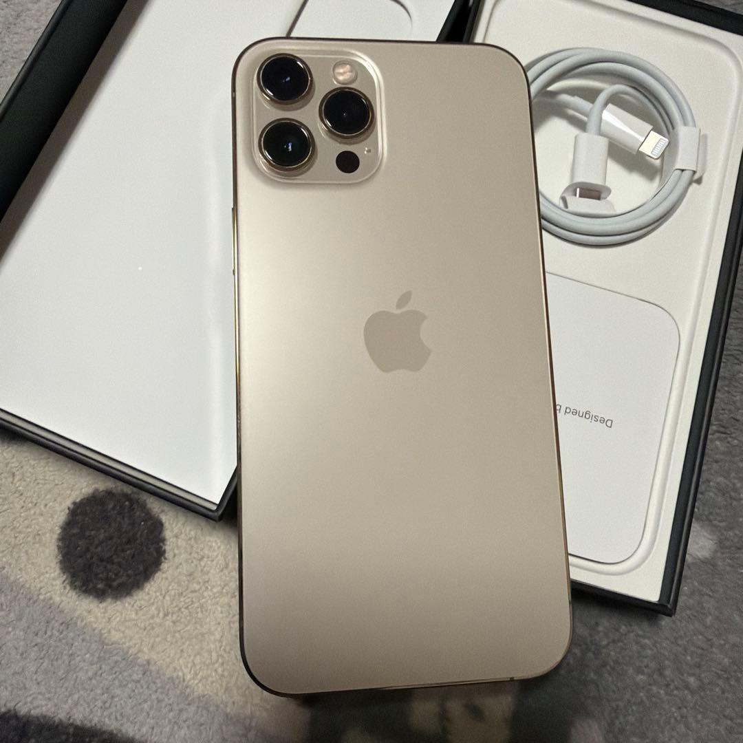 中古美品　iPhone 12 pro max 256 GB cold
