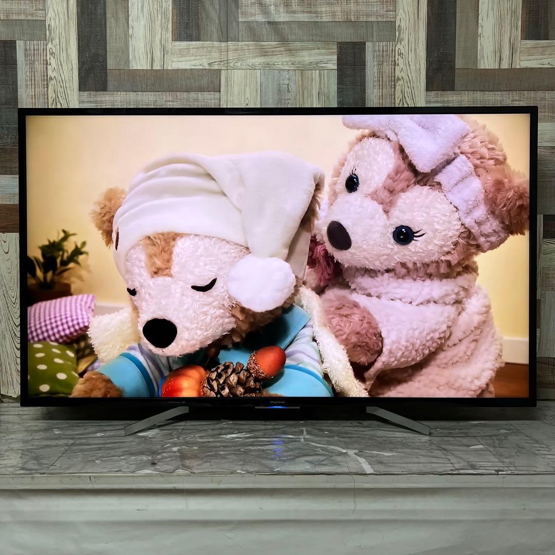 全国送料込❣️ 次世代量子ドットフナイ55型4K録画機能内蔵AndroidTV