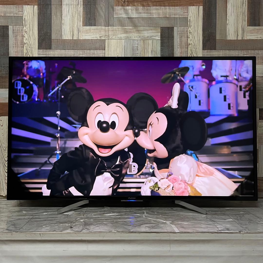 全国送料込❣️ 次世代量子ドットフナイ55型4K録画機能内蔵AndroidTV