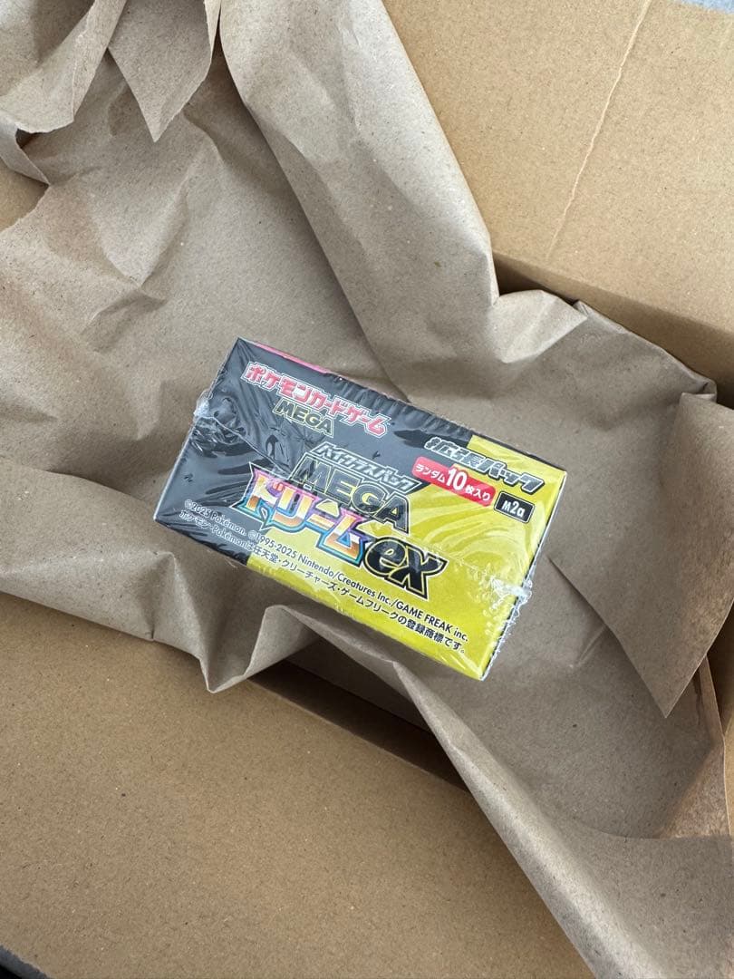 ポケモンカード MEGAドリームex 1BOXポケモンセンター産