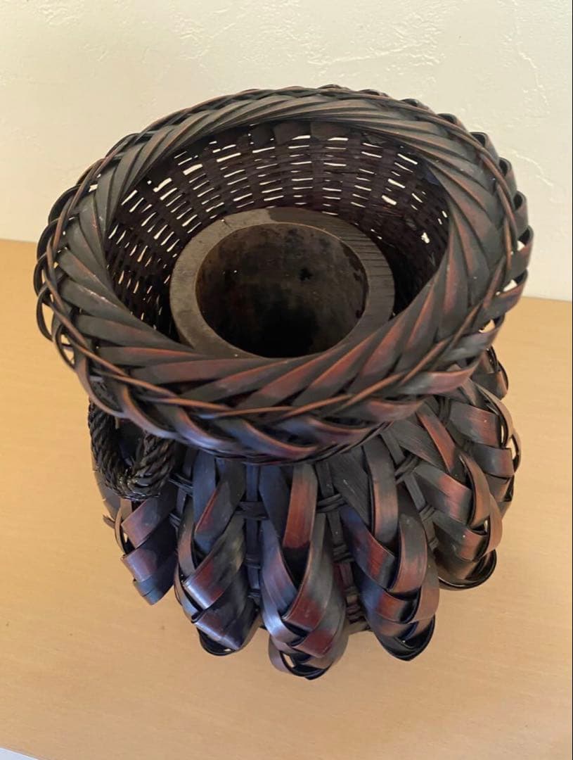 竹籠 花籠 花瓶 花器 花入 竹細工