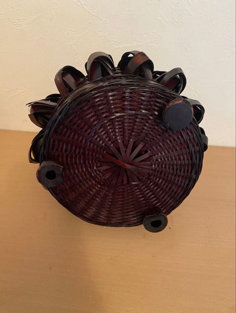竹籠 花籠 花瓶 花器 花入 竹細工