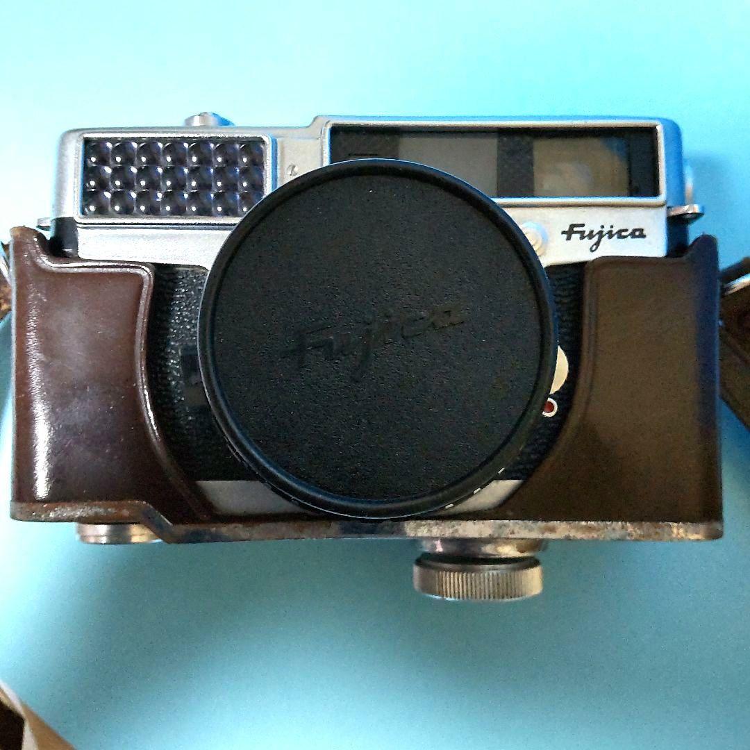 Fujica　35-SE　カメラ　カバー付　ジャンク　富士フイルム8個セット