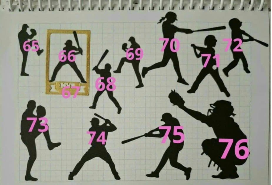 オーダー受付専用ページ～野球　ソフトボール～　クラフトパンチ　ダイカット