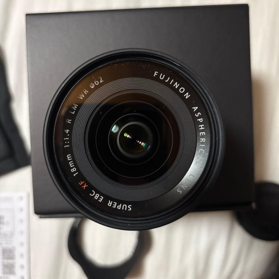 【美品】FUJINON XF 18mm F1.4 R LM WR 保証書付き