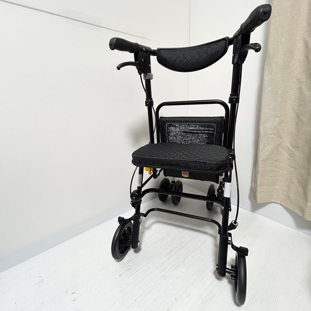極美品 島製作所 シルバーカー エアーウォーカー Air Walker