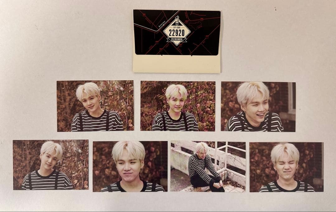 BTS 公式 2nd muster 22920 ミニフォト ユンギ コンプ