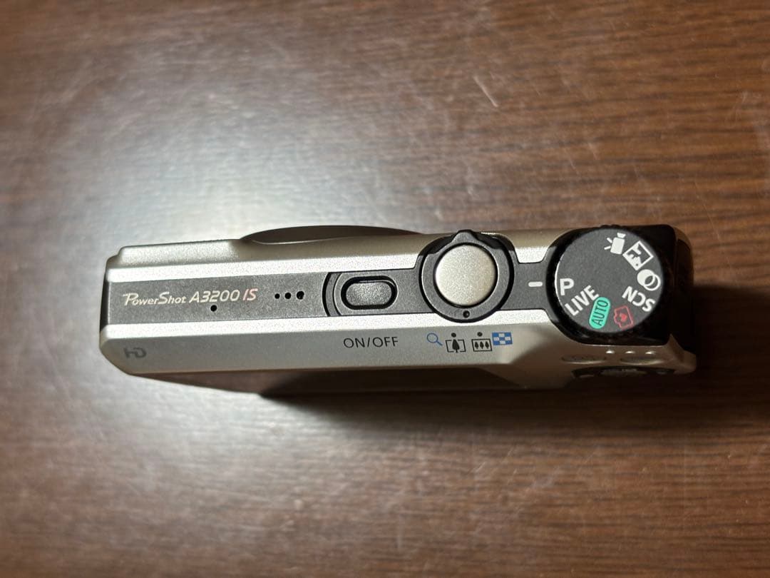 Canon PowerShot A3200 IS シルバー 動作確認済 やや傷有