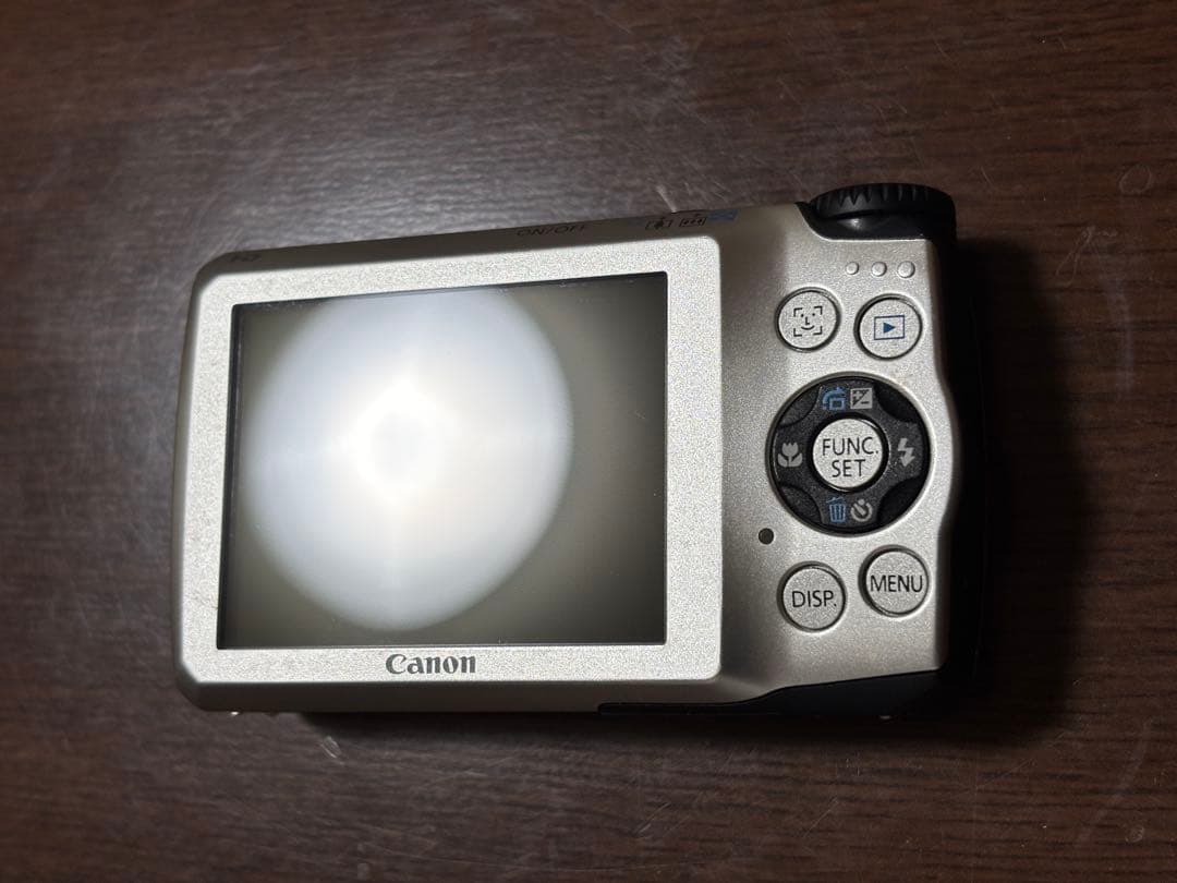 Canon PowerShot A3200 IS シルバー 動作確認済 やや傷有