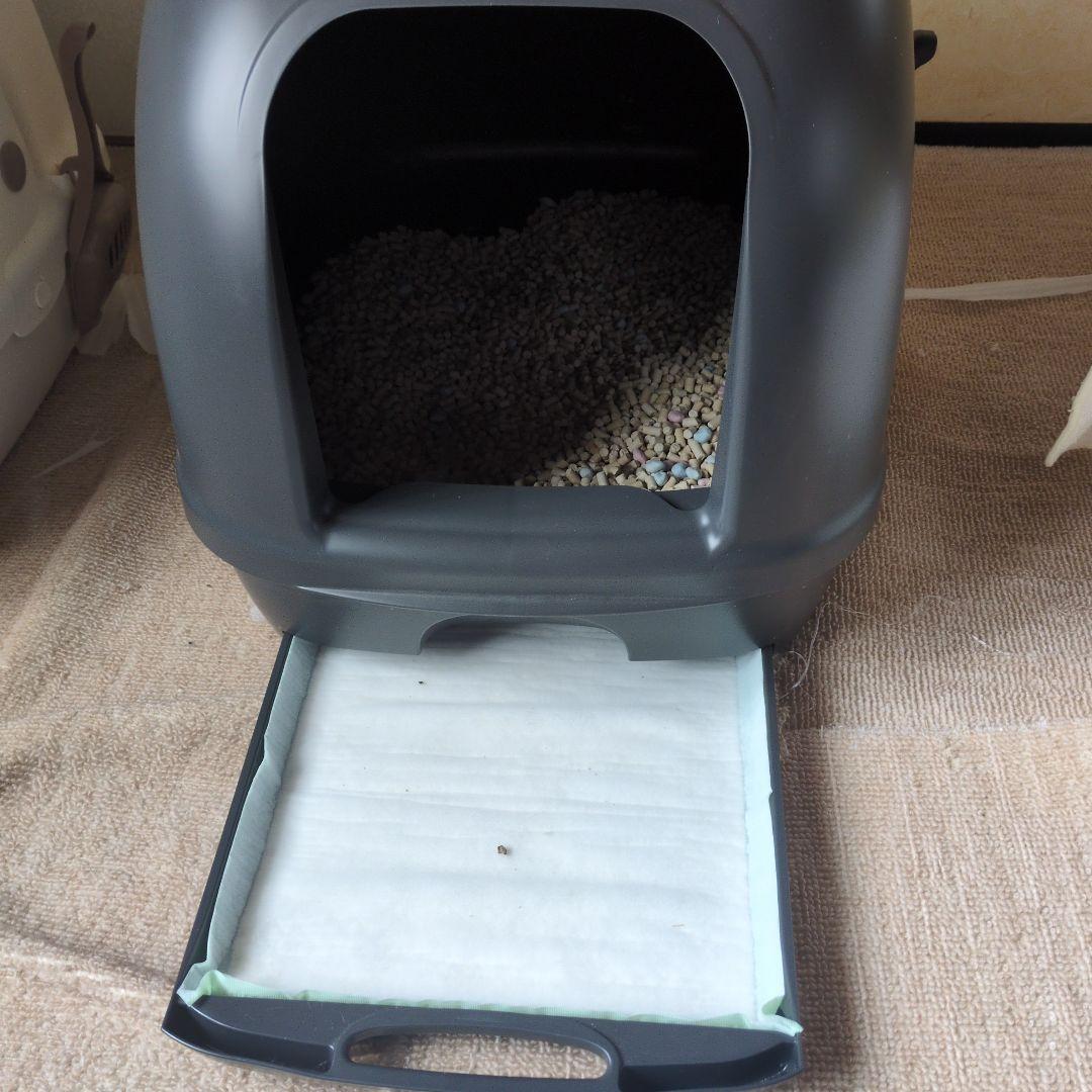 キャットケージ 2段構造 出入り口付き