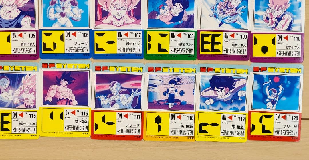 ドラゴンボール　PP カード パート14【No.91～No.124フルコンプ】