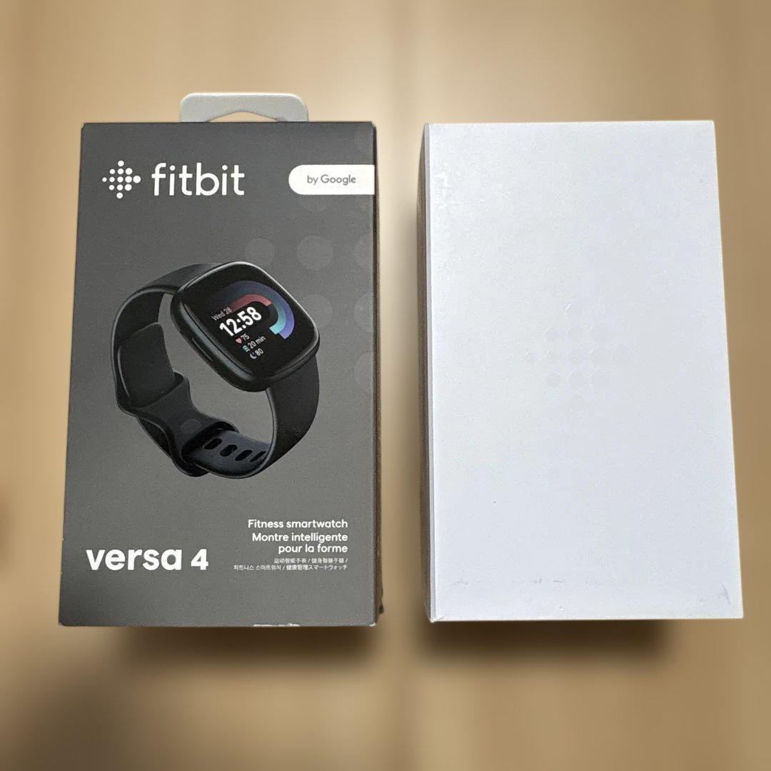 Fitbit Versa 4 スマートウォッチ ブラック GPS搭載 心拍計