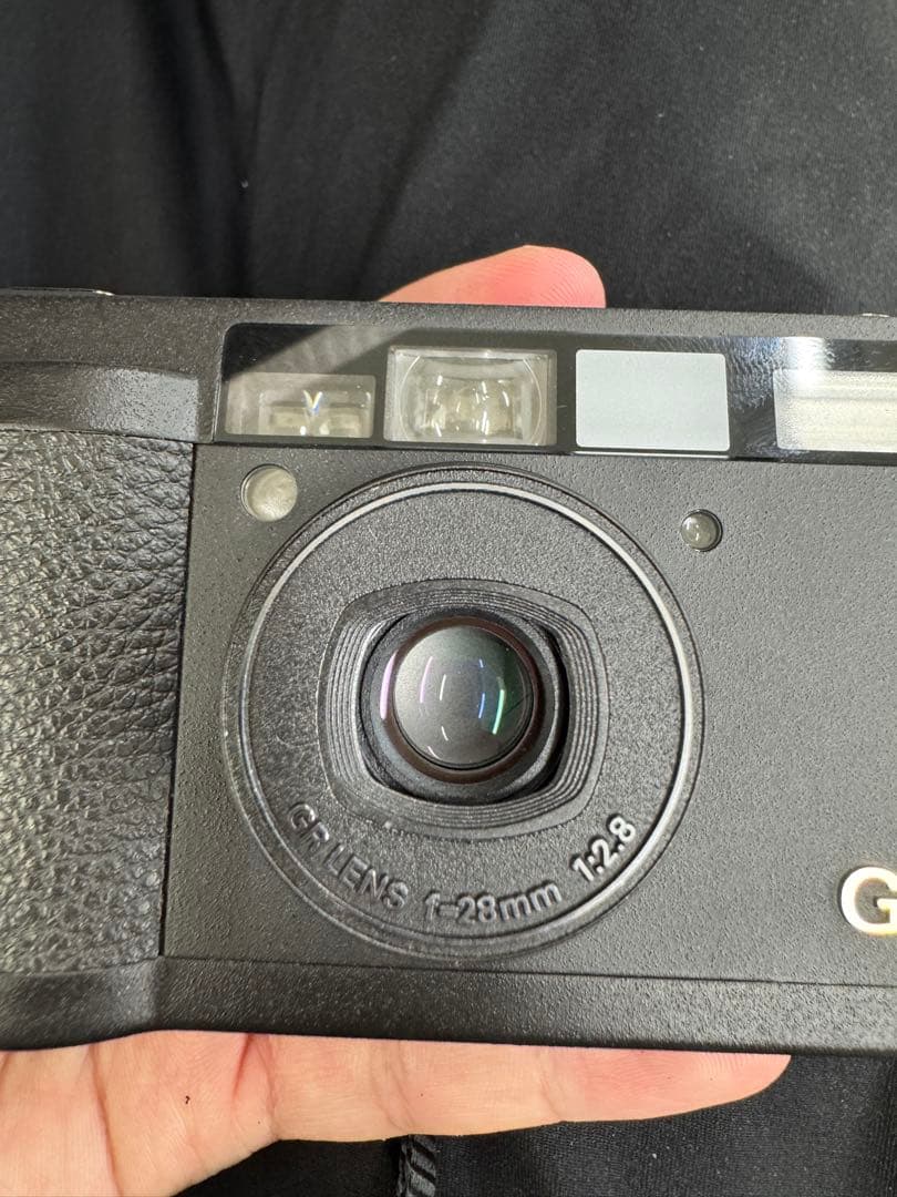 RICOH GR1 フィルムカメラ コンパクトカメラ　ブラック