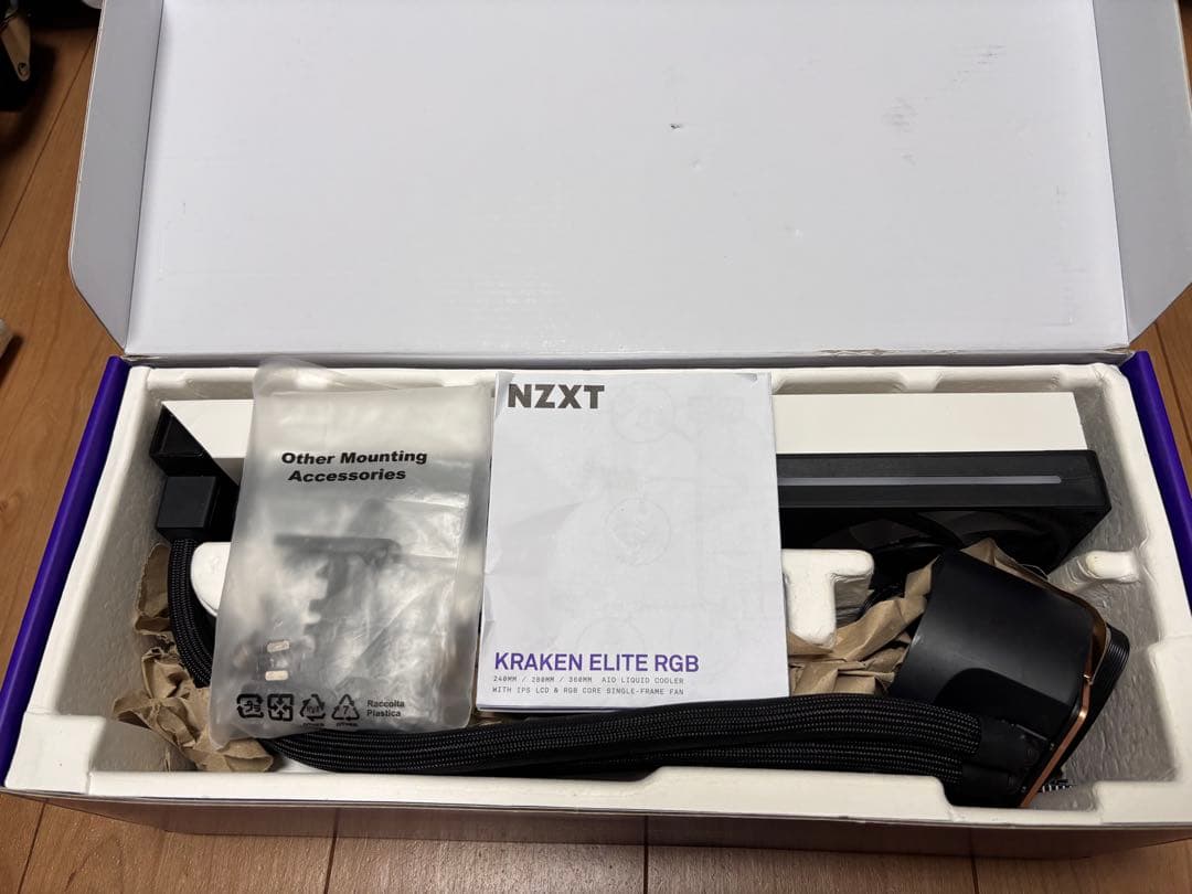 【豪華セット】NZXT KRAKEN ELITE 360 RGBその他諸々