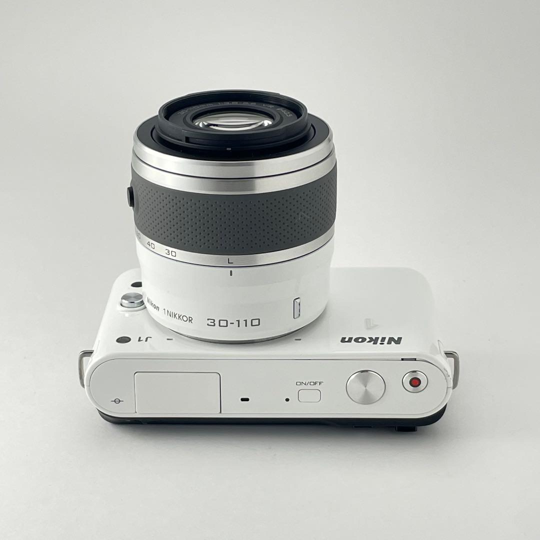 【本日限定価格】Nikon1 J1ホワイト レンズキット